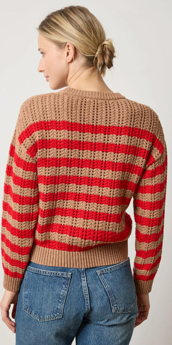 Lilla P Stripe Stitch Sweater