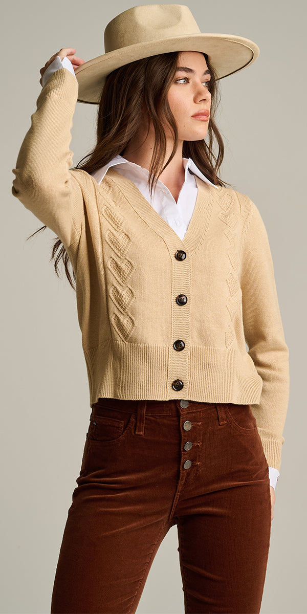 Lisa Todd Layer Player Cardigan