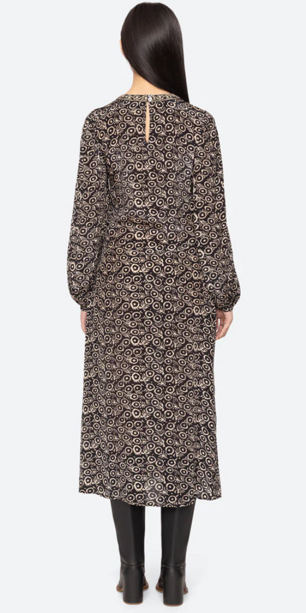SEA NY Emmeline Print Tiered Dress