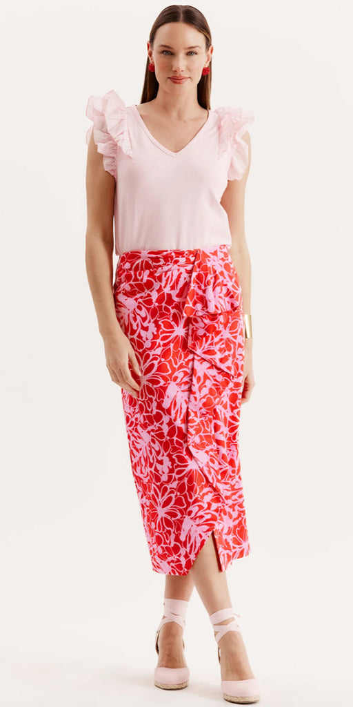 Tyler Boe Josephine Wrap Skirt