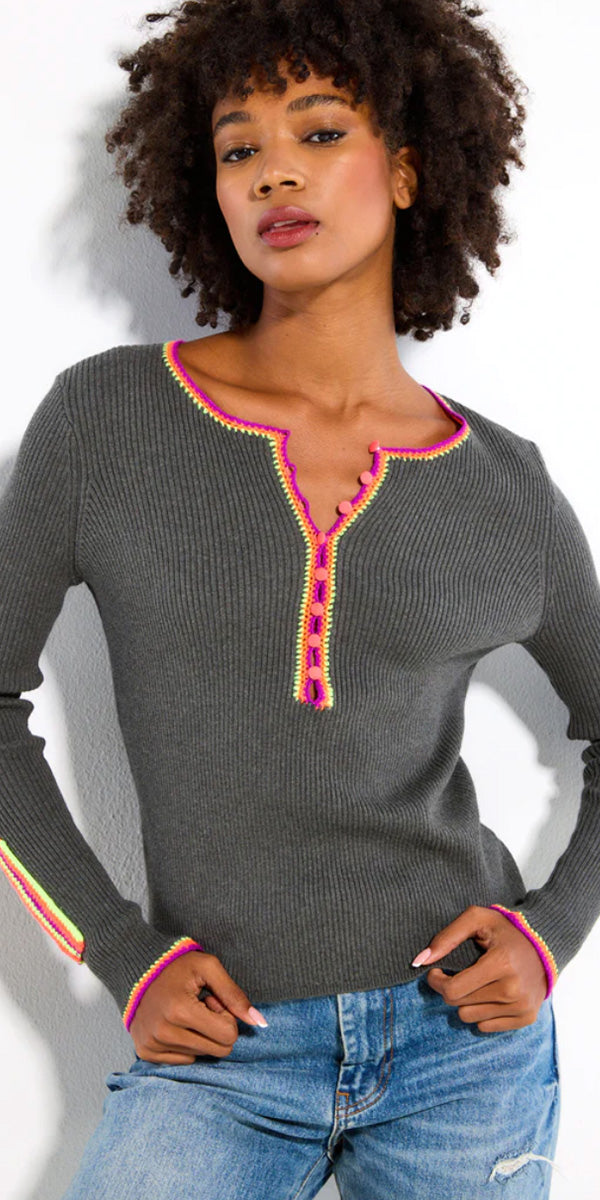 Lisa Todd Patch Match Sweater