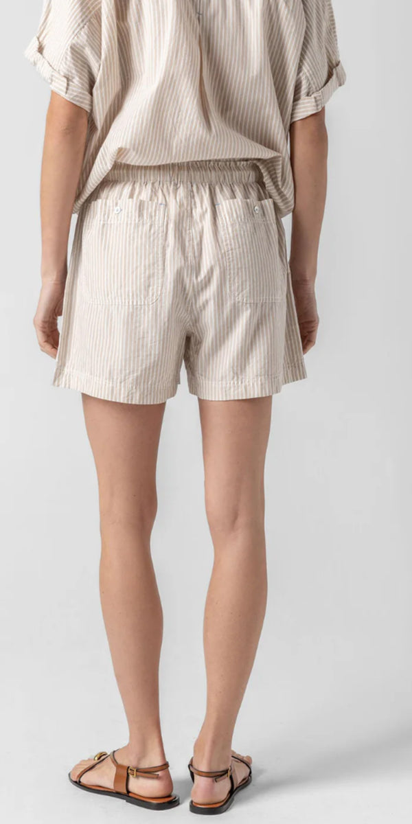 Lilla P Striped Pocket Short