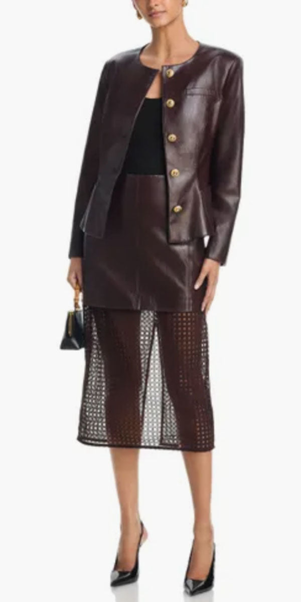 Milly Novah Midi Skirt