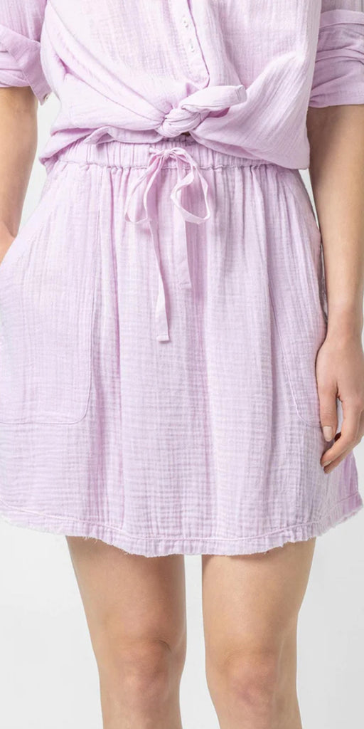 Lilla P Short Skirt with Pockets