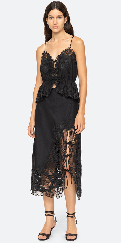 SEA NY Katharine Tie Skirt
