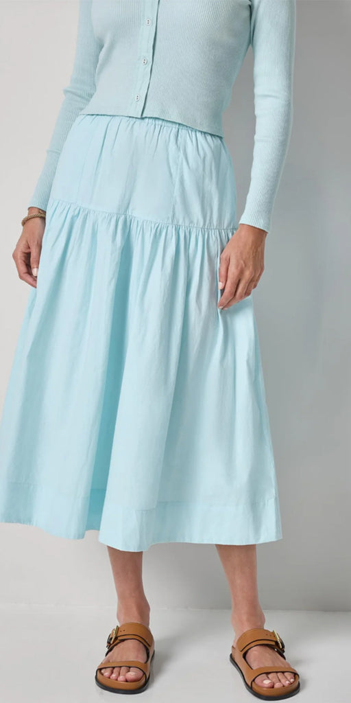Lilla Poplin Yoke Skirt