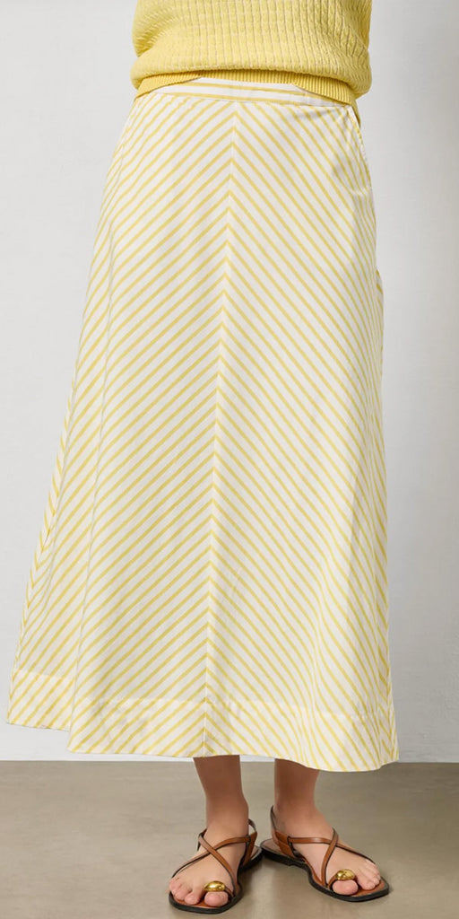 Lilla P Stripe Maxi Skirt