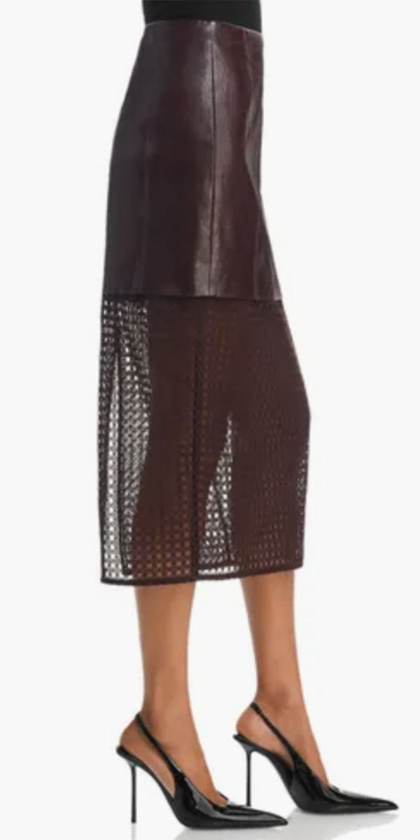 Milly Novah Midi Skirt