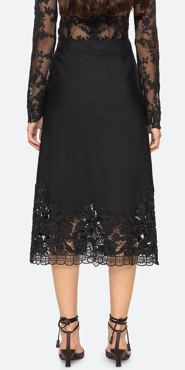 SEA NY Katharine Tie Skirt