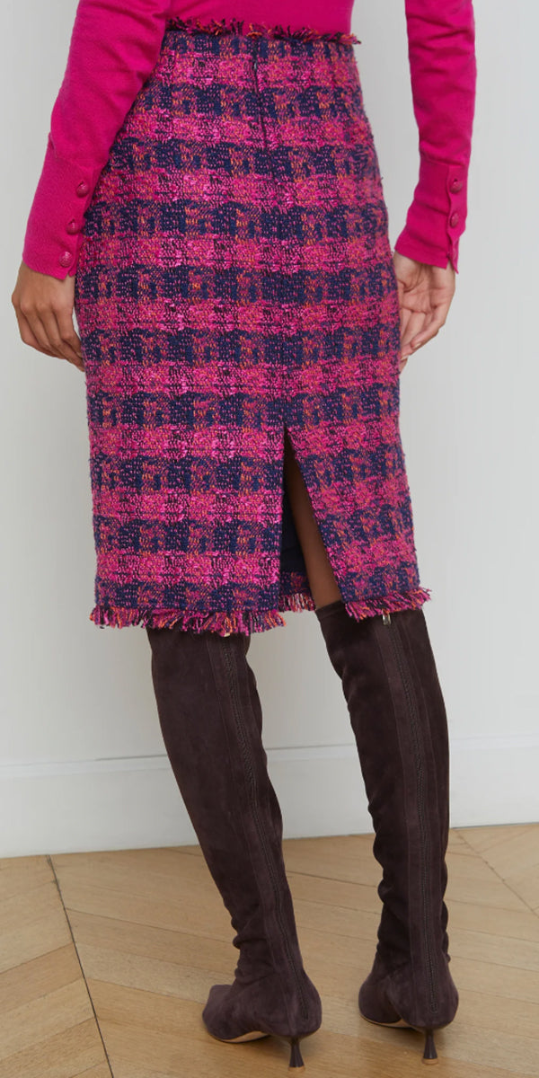 L'AGENCE Kitty Tweed Skirt
