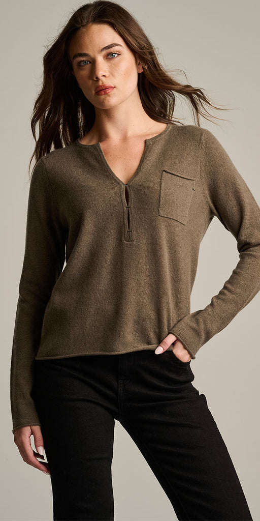 Lisa Todd Pure Pocket V Sweater
