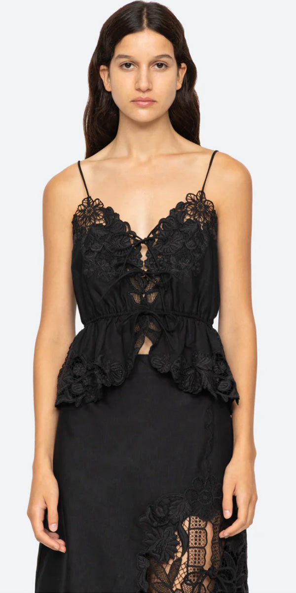 SEA NY Katharine Slip Top