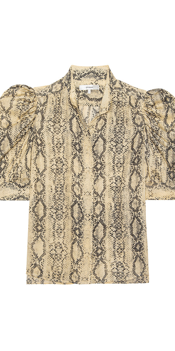FRAME Snake Gillian Top