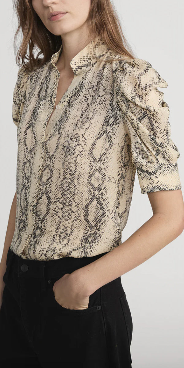 FRAME Snake Gillian Top