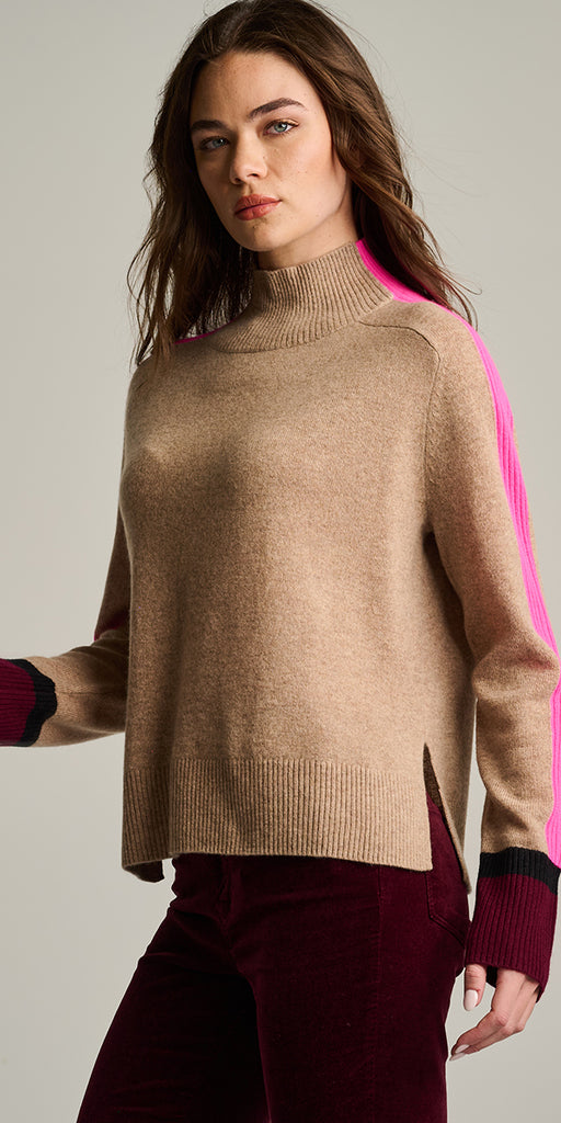 Lisa Todd High Spirits Mock Neck Sweater