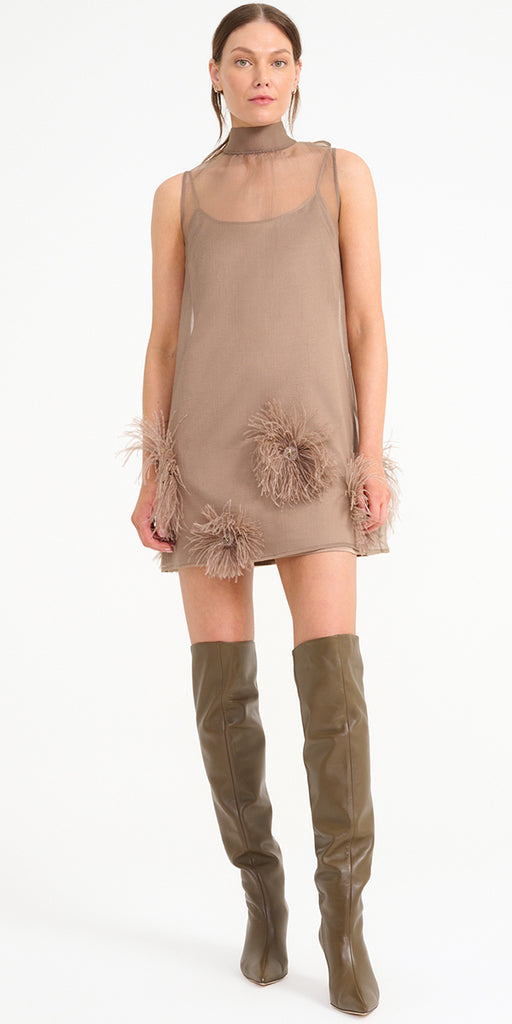 STAUD Albee Mini Dress