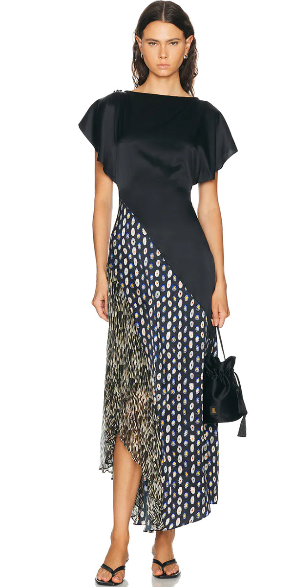 Staud Fawn Silk Dress