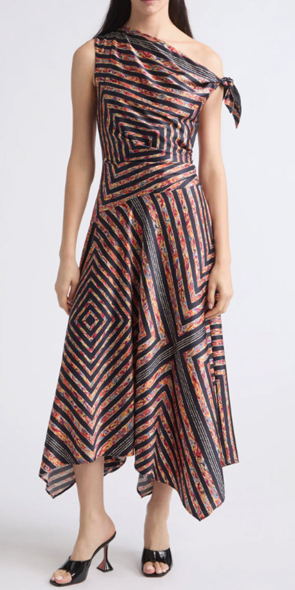Staud Portia Silk Dress
