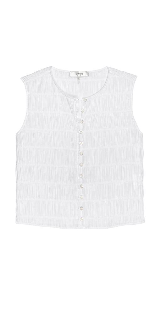 FRAME Smocked Tank