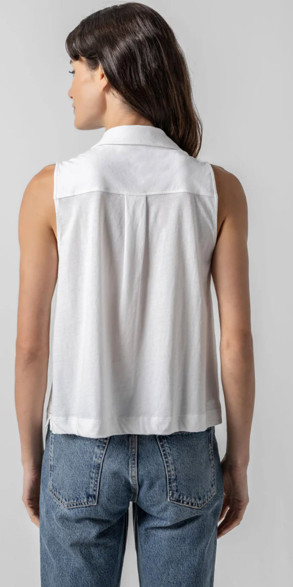 Lilla P SL Button Down