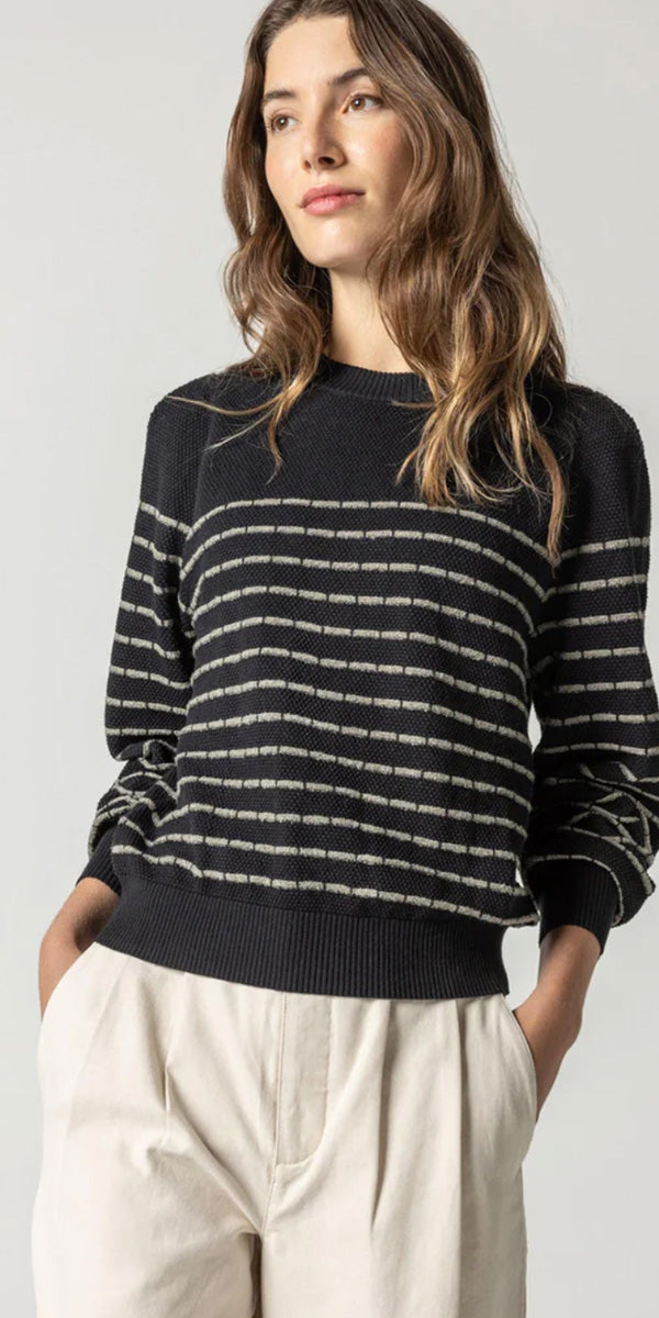 Lilla P Full Sleeve Crewneck Sweater
