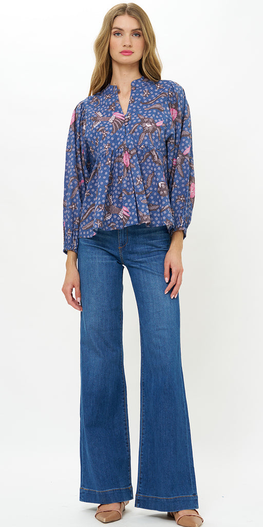 Oliphant Mandarin Balloon Top