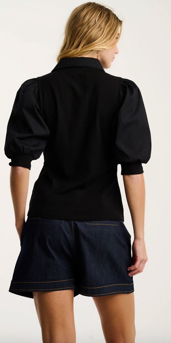 Lisa Todd Pima Rib Collet Top