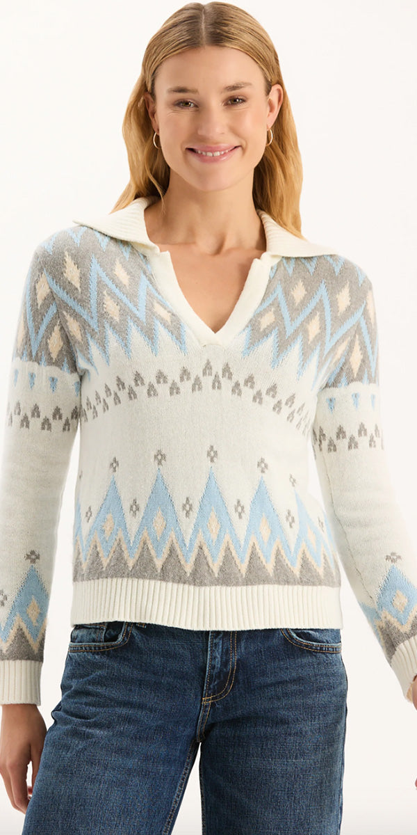 Tyler Boe Logan Fair Isle Sweater