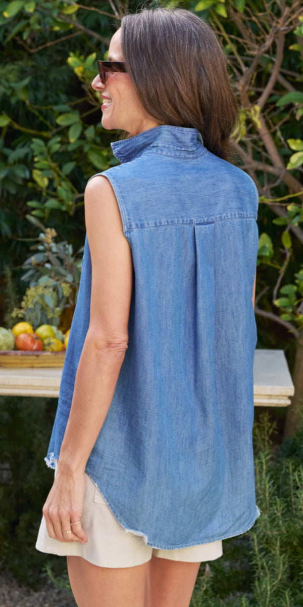 Frank & Eileen Fiona Sleeveless Shirt