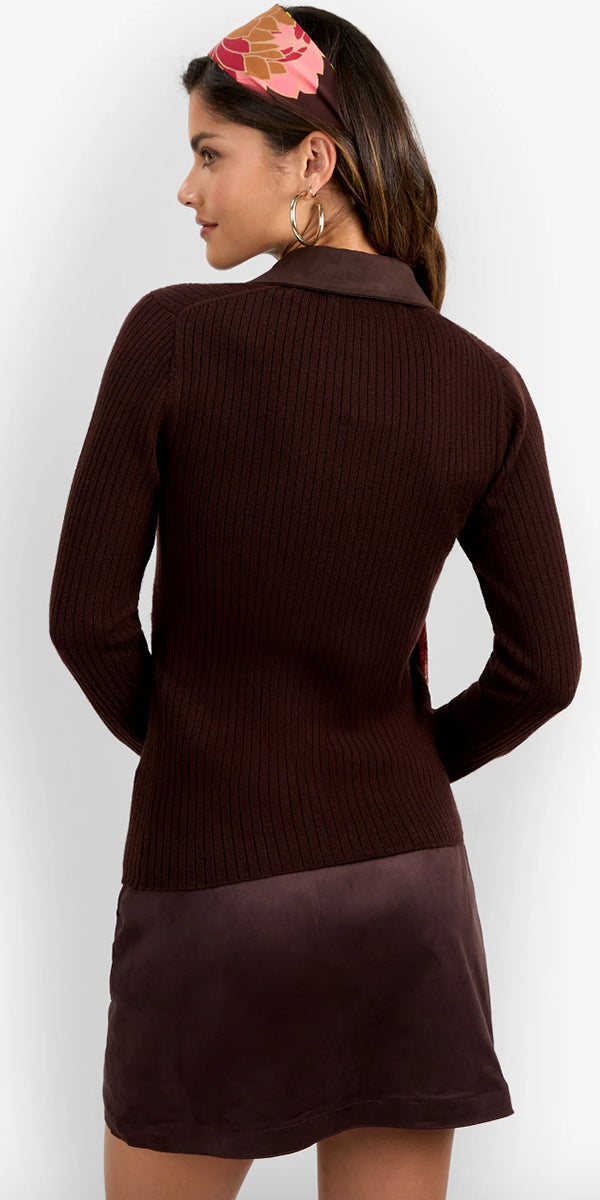 Trina Turk Rita LS Polo