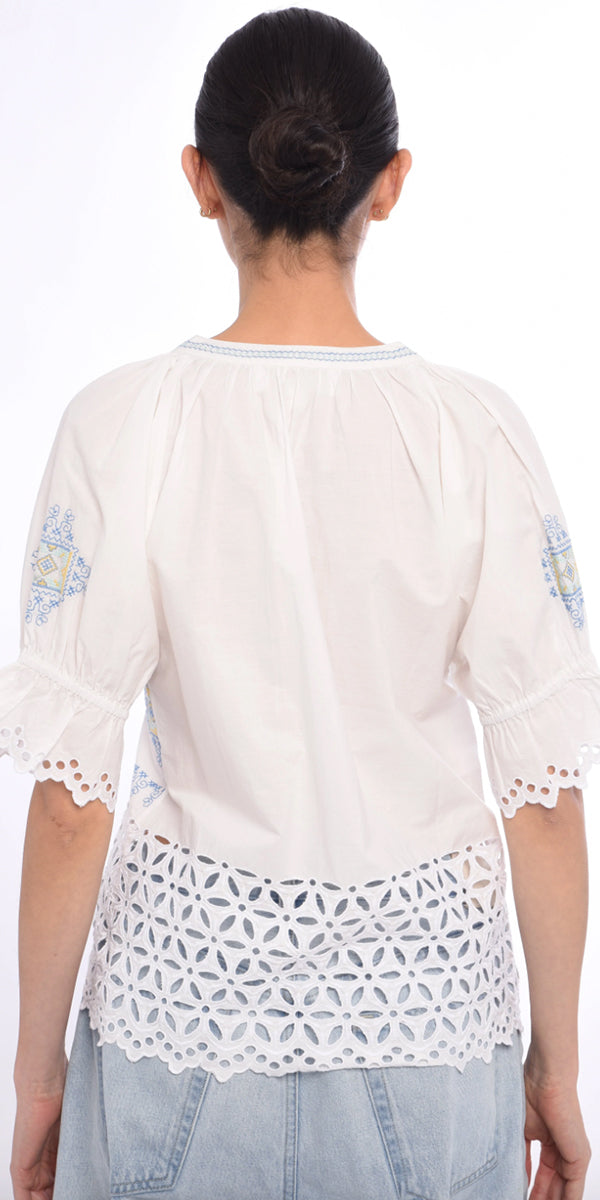 Love The Label Poet Top