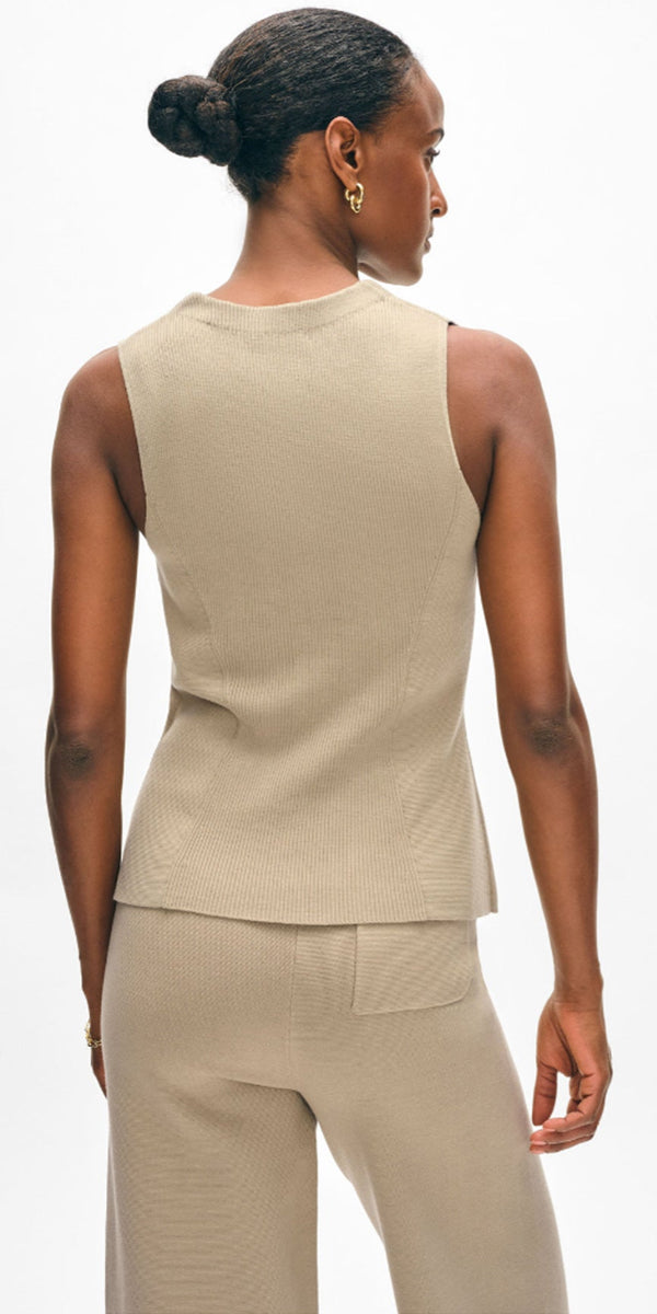 White + Warren Superfine Waistcoat