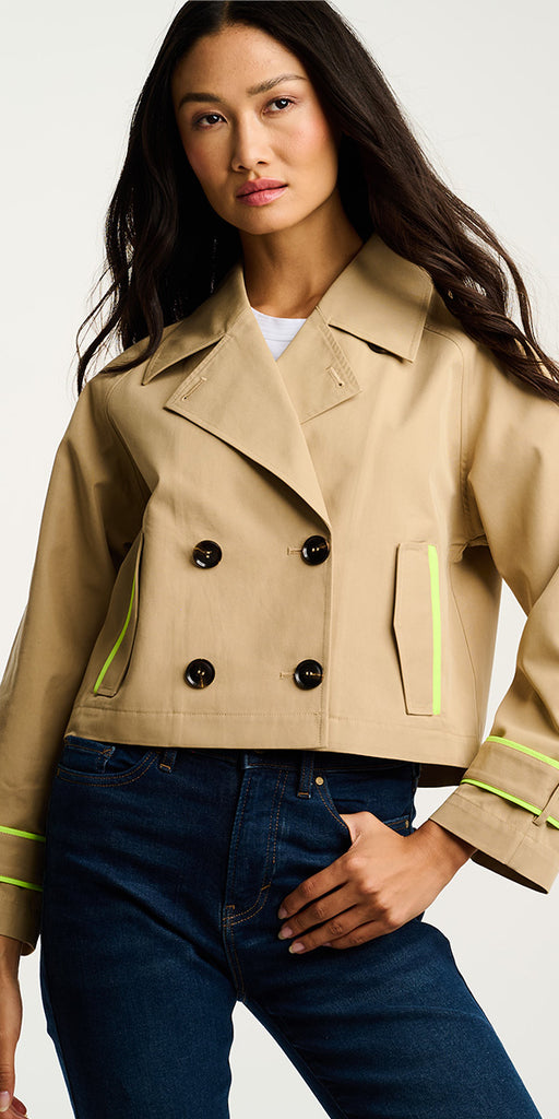 Lisa Todd In Trench Jacket