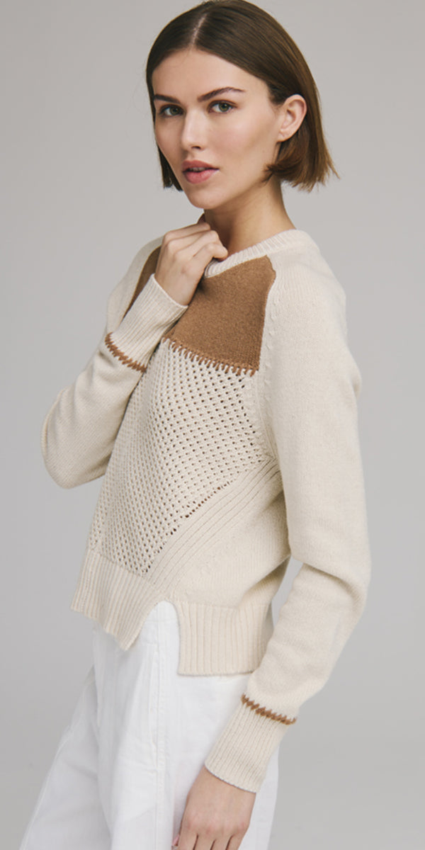 Autumn Cashmere Boxy Crew Sweater