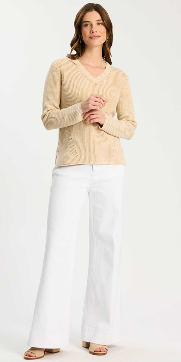 Tyler Boe Mineral Wash V-Neck Sweater