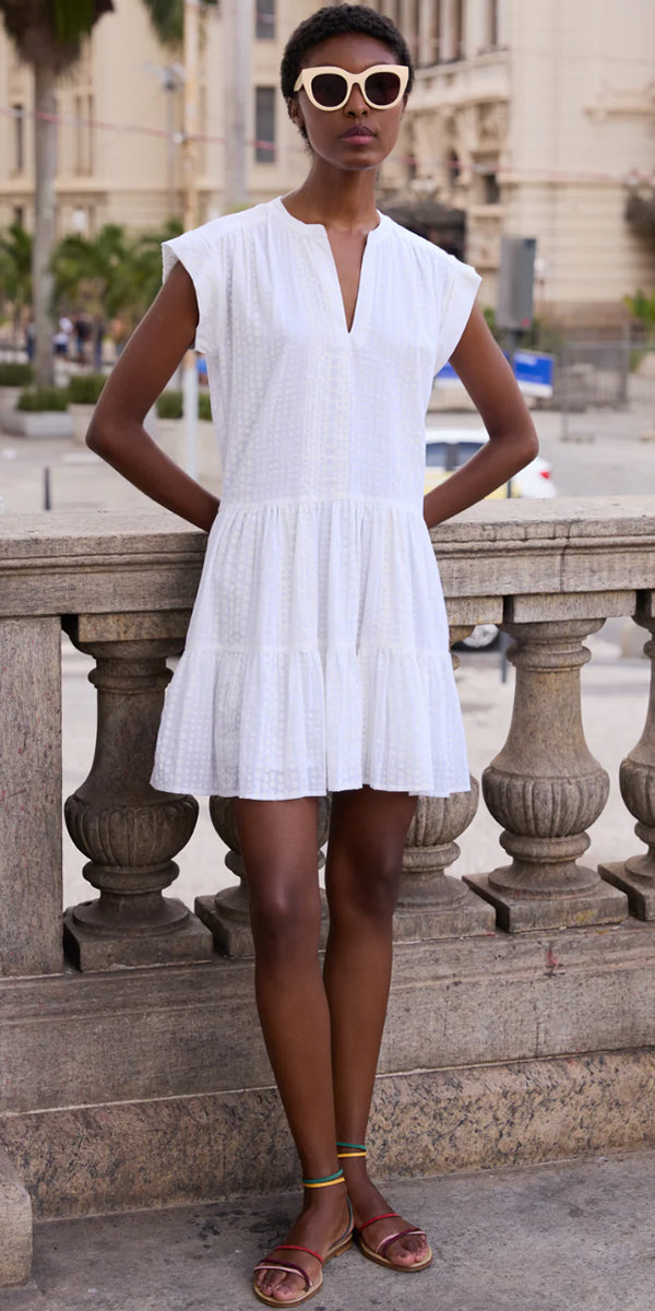 Oliphant Roll Sleeve Dress