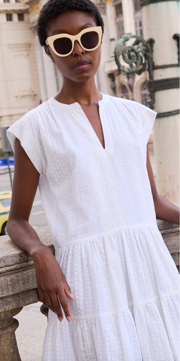 Oliphant Roll Sleeve Dress