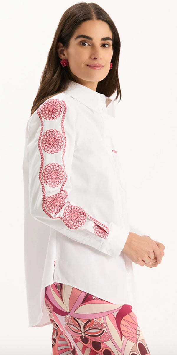 Tyler Boe Melissa Embroidery Top