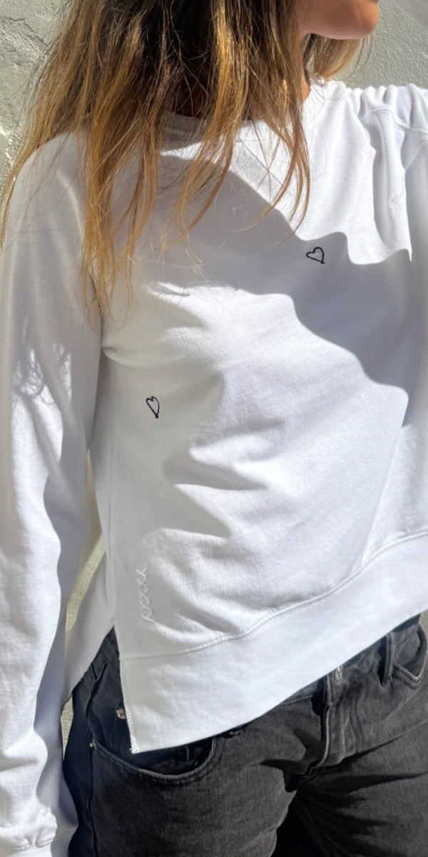 Catherine Gee Embroidered Sweatshirt