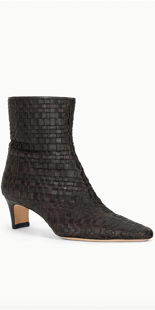 Staud Woven Wally Ankle Boot