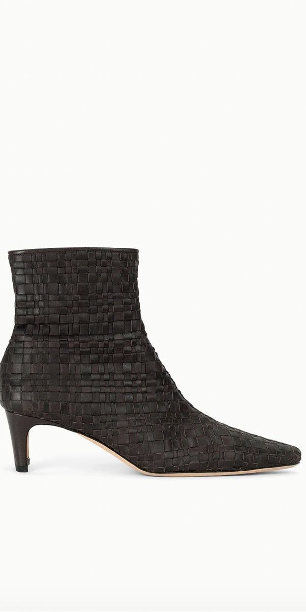 Staud Woven Wally Ankle Boot