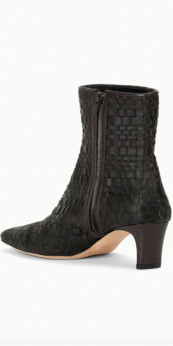 Staud Woven Wally Ankle Boot