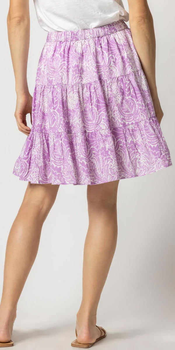 Lilla P Short Peplum Skirt